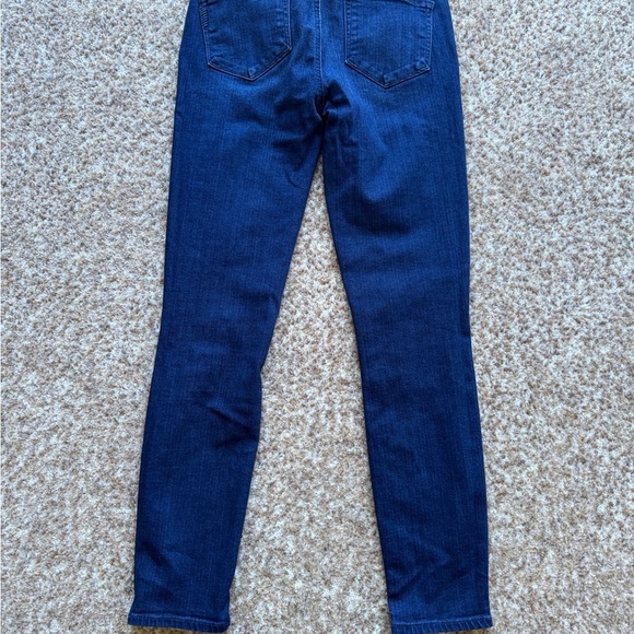 Women's Size 27 Paige Verdugo Ankle Skinny Jeans Dark Wash - Picture 2 of 5